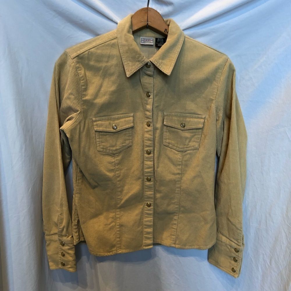 Arizona Jean Company Corduroy Shirt Mustard Medium
